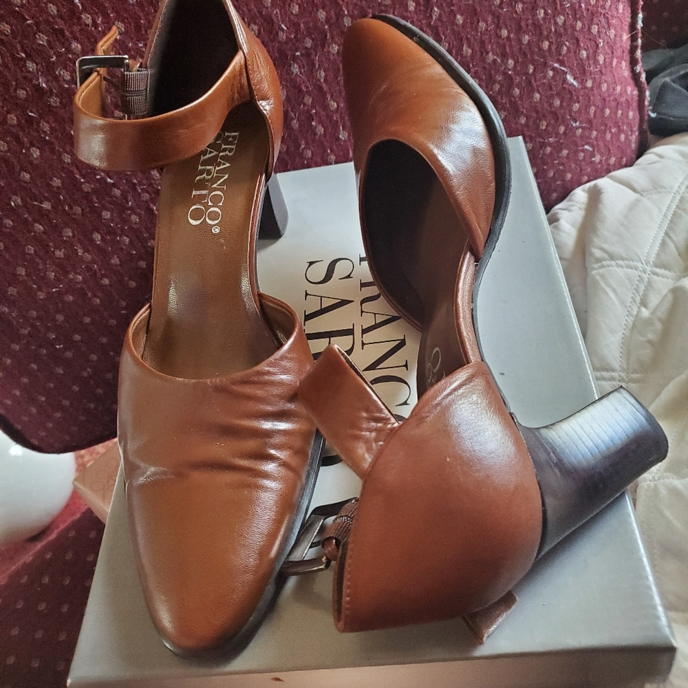 Brown heels